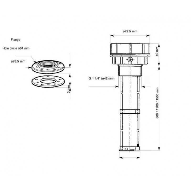 Fresh Water Sensor Dimensions